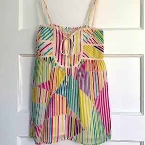 Cute multicolor Yumi Kim tank top.